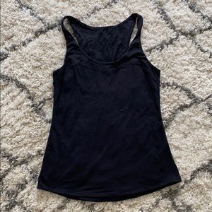 Lululemon black tank size 6